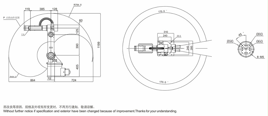六自由度機(jī)器人—挪亞方舟