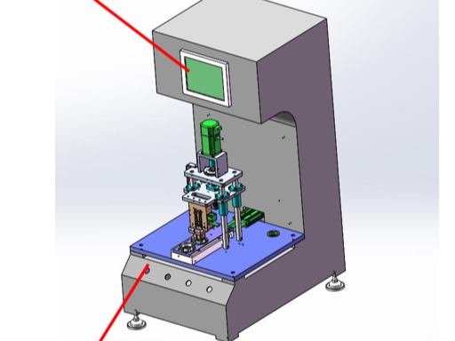 在線測孔機-配套機械手方案