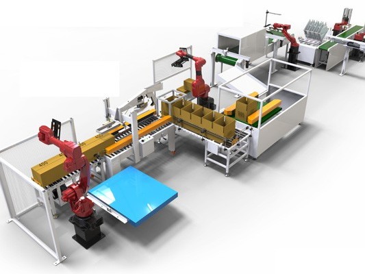 鞋材包裝線集成應用