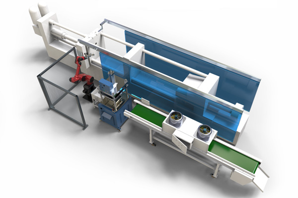 六關(guān)節(jié)機(jī)器人應(yīng)用于壓軸行業(yè)